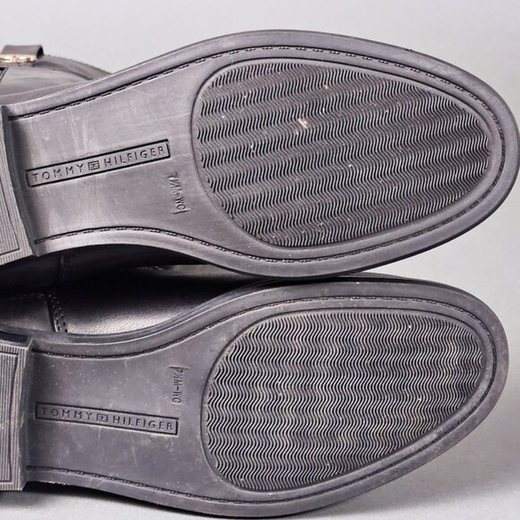 Tommy Hilfiger Shano NEW Equestrian Wide Calf Knee High Women's Black Boot - Picture 10 of 15